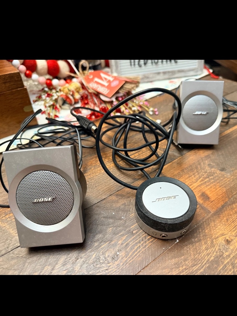 Bose Companion 3 Speakers Multimedia Speaker System Tested Subwoofer Control Pod